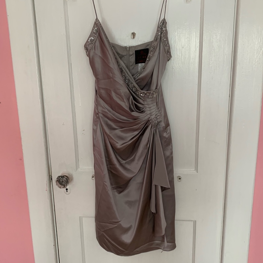 Semi-formal grey/silver Dusk Dress